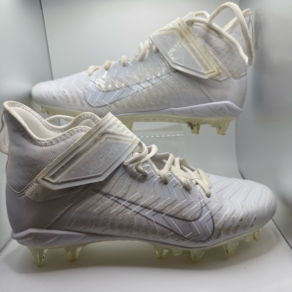 Nike Alpha Menace football cleats size 7.5 good condition - Picture 4 of 6